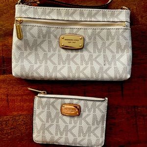 Michael Kors Wristlet & Slim Card Case